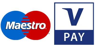 Maestro und V Pay Logos