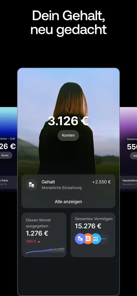 Revolut App Screenshot: Multi-Währungs-Konten und Wechselkurse