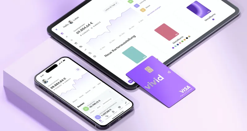 Vivid Business: Geschäftskonto-Übersicht in der App